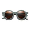 Nuevas Gafas de Sol de Moda para Niños Montura Redonda Lindas Gafas de Sol para Bebé Anti-ultravioleta Celebridad de Internet Mismo Estilo Sin Daño Ocular Protector Solar