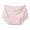 Ropa interior de Modal Suave Cómoda Transpirable para Niña Delgada Ajustada a la Cadera Grado 10A Antibacteriana Entrepierna Extendida Cintura Media
