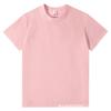 Camiseta 220g Solona Seca ao Ar Verão 2025 para Homens e Mulheres Cor Lisa Simples Opaca Gola Redonda Manga Curta Base Atacado