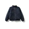 ORIGTEEN Chaqueta de Algodón Cálida Holgada Estilo Retro para Hombres y Mujeres Abrigo de Felpa de Ante de Algodón Cuello Alto Chaqueta de Trabajo MY9032