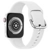 Adecuado para correas de Apple Watch, Correa de silicona de un solo color para Applewatch, Pulsera deportiva impermeable para iWatch, Hebilla Samsung