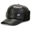 Nueva colección de invierno: Gorra de béisbol cálida, resistente al frío y que protege los oídos para hombres, diseñada para hombres de mediana edad y mayores, adecuada para usar al aire libre, con forro de felpa añadido y material engrosado