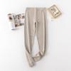 Artículos de Fábrica Otoño e Invierno Pantalones Térmicos de Cintura Alta para Mujer Pantalones Base de Forro Polar Pantalones Térmicos Pantalones de Algodón Pantalones Térmicos de Seda Cachemira Forro Polar Plus Seda