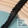 Accesorios de Encaje Blanco y Negro Encaje Elástico Hecho a Mano DIY Tela Ropa Sofá Cortina Material Encaje