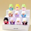 Linda Serie de Pufs Abrazables Electrochapados Adorables Accesorios DIY Figuras de Juguete de Moda Adornos Pequeños para Escritorio de Oficina Venta al por Mayor