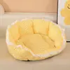 Camas Coloridas Dopamina Personalizadas para Gatos e Cachorros Transfronteiriças, Tapetes para Pets para Todas as Estações, Tapetes de Dormir para Pets de Renda de Alta Qualidade