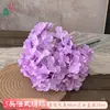 Flor de Simulación Transfronteriza 5 Cabezas Hortensia Boda Francesa Hortensia Grande Bola de Flores Decorativa Tienda Ventana Apertura Festival de Bodas Flor Artificial