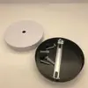 Diy100 Placa de Borda Reta Placa de Teto Base Acessórios de Lâmpada de Ferro Base de Instalação para Luminária de Parede Lustre com Parafusos