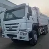 Exportar Caminhão Basculante de Engenharia Howo Usado Caminhão Basculante Howo Usado 6*4 Mineração Terraplanagem Caminhão Basculante