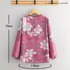 Ropa exterior de estilo étnico retro, delantal resistente al agua de manga larga, bata de cobertura total para uso en la cocina, uniforme de trabajo para mujer para catering y servicio de alimentos