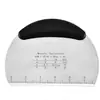 Cortador de Harina Engrosado de Acero Inoxidable 430 con Báscula, Cortador de Masa Semicircular, Cuchillo para Cortar Leche y Azúcar, Herramienta para Hornear