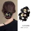 Presilha de Garra Simples com Pérola Feminina de Luxo 2026 Nova Presilha de Cabelo Antiderrapante Adorno de Cabeça Ferramenta para Coque na Nuca Acessórios de Cabelo