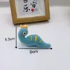 Muñeco de Dinosaurio de Dibujos Animados Lindo Accesorios de Algodón Accesorios para el Cabello DIY Broche Zapatos Calcetines Sombrero Ropa Accesorios de Decoración de Dinosaurio Pequeño