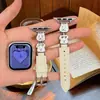 [Correa de reloj] Adecuada para la correa de reloj Apple S12 iWatch Patrón simple de cachorro Patrón de lichi S1098Se Pulsera para mujer