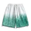 Pantalones Cortos Deportivos Jacquard Tridimensionales para Hombre Verano 2025 Nuevos Sueltos Casuales de Longitud Media para Adolescentes Versátiles Pantalones de Cinco Puntos