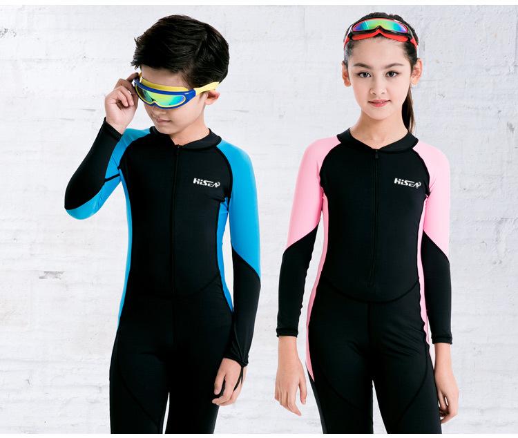 儿童无帽薄款潜水服_14
