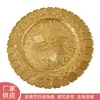 Platos de plástico para cubiertos de comercio exterior, Estilo europeo y americano, Vajilla decorativa para banquetes navideños y bodas