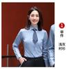 Camisa profesional de negocios para hombre y mujer verano manga larga formal bordado logo departamento de ventas de telecomunicaciones ropa de trabajo