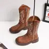 Botas de Moda para Niñas Otoño Invierno Nuevas Botines Cortos Infantiles Lazo de Pedrería Súper Suaves Estilo Princesa Bebé Moda Botas Martin