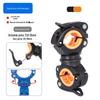 Lanterna para Bicicleta Clipe de Luz Fivela Dupla Liberação Rápida Suporte de Farol Base Fixa Multifuncional 360 Graus Bicicleta de Estrada