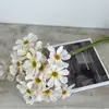 Buquê de Flores Artificiais Cosmos de Alta Qualidade, Flor de Seda, Flor Artificial, Decoração de Sala de Estar de Luxo, Arte Floral para Casamento