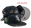 2026 Nueva Gorra de Béisbol de Equipo de Liga de Comercio Exterior Transfronterizo Más Vendida con Patrón Aa, Visera Plana, Gorra de Visera Plana de Talla Moderna