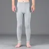 Pantalones largos para hombre de una sola pieza Pantalones cálidos gruesos para hombre de mediana edad talla grande finos pantalones de abrigo de invierno para ancianos