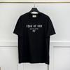 Camiseta Fog Casual Linha Principal Edição Limitada Japão Manga Curta Essenciais High Street Solta Manga Curta Jovem Casal Algodão