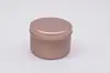 Pote de Vela Clássico de Lata Spot 4 oz Pote de Vela de Aromaterapia Pote de Folha de Flandres Acompanhante Pote para Embalagem de Alimentos Pote Redondo
