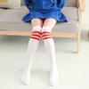 Spring and summer thin children's stockings girls knee half high stockings super elastic Velvet dance large children's football socks