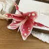 Pinza para el Cabello de Flor de Tela Dulce y Fresca, de Gama Alta y Exquisita, Pinza de Pato a la Moda, Diseño Versátil, Accesorio para el Cabello Estilo Vacaciones