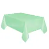 Toalha de mesa descartável de cor sólida transfronteiriça toalha de mesa de aniversário toalha de mesa com decorações de desenhos animados layout de cena de festa toalha de mesa espessa