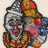 Adesivos de tecido para bordado de computador crânio alienígena UFO Patch acessórios para roupas acessórios para bagagem patch bordado selo etiqueta de tecido