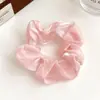 Anillo de Pelo de Perla Colorida Elegante Francés Cuerda para Cola de Caballo de Alta Elasticidad Cuerda para el Cabello de Bola de Pelo Duradera Adorno para la Cabeza