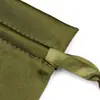 Atacado do Fabricante Armazenamento de Joias de Luxo Sacos de Cetim de Seda Sacos de Tecido Personalizados com Bolsos de Cordão Duplo