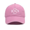 Boné de Baseball Estampado Americano Jesus Papai Lazer ao Ar Livre Proteção Solar Transfronteiriço Lavado Retro Tendência Boné com Aba