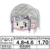 Patch de Tecido Bordado Cartoon Comic Personagem Demon Slayer Cabeça Acessórios para Roupas Patch Bordado Adesivo Patch em Estoque