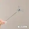 Horquilla de Flor con Borla para Mujer, Nuevo Estilo Chino, Horquilla de Estilo Antiguo de Nicho de Alta Gama, Accesorio para el Cabello para Hanfu y Qipao