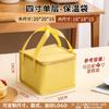 Bolsa Satchel Verde Bolo de Aniversário Espessado Bolsa Térmica Entrega Takeout Bolsa Especial Bolsa Refrigerada Personalizada Bolsa de Armazenamento Frio com Folha de Alumínio