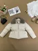 Estilo Coreano 2026 Inverno Novo Super Bonita Gola de Pele Branca Acolchoada de Algodão Design Sense Nicho Emagrecedora Acolchoada de Algodão Roupa Exterior