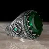 Anillo con Relieve Estilo Palacio Cao Shi Taobao Wholesale para Mujer Anillo de Gama Alta Estilo Barroco Joyería