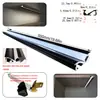 Kit de carcasa para tira de luz LED perfil de aluminio LED Kit de luz para gabinete carcasa de aluminio accesorios ranura para lámpara carcasa