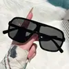 Novos Óculos de Sol de Armação Grande Peça Única Estilo Retrô Armação Super Grande Óculos de Sol à Prova de Vento para Ciclismo ao Ar Livre Óculos de Sol Moda Europeia Americana