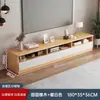Mueble de TV para Sala de Estar, Adecuado para Apartamentos Pequeños, Moderno y Sencillo, Nuevo Modelo 2025, Almacenamiento Integrado, Mueble de TV de Pie