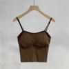 Live 2126 Dongdaemun Francês Ice Silk Sling Wrap Peito Grande em forma de U sem costura Bela Traseira Tubo Superior Underwear Base de comprimento médio