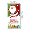 2026 Nuevo Colgante de Tela Navideño Transfronterizo Decoración Muñeco de Nieve Papá Noel Fiesta Festiva Porche Árbol de Navidad