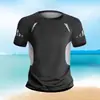 Nueva Camiseta Deportiva Transpirable de Verano para Hombre, de Secado Rápido, Manga Corta, Venta al por Mayor, Casual, Fitness, Ropa de Secado Rápido para Hombre, Montañismo al Aire Libre