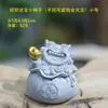 Decoración de leóncito feliz de imitación de piedra azul jardinería flor pecera micro paisajismo paisaje paisaje fenglion maestro decoración pequeña estilo chino