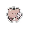 Lindos Broches de Animalitos, Insignias Acrílicas, Accesorios para Mochila con Temática de Dibujos Animados de Oso y Conejo, Venta al por Mayor para la Temporada de Graduación
