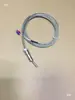 Termopar tipo K/J con clip ajustable, termopar de resorte, rosca M12*1.5, cable blindado, sensor de temperatura